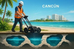 Georradar en Cancún