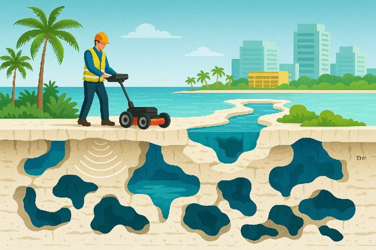 geofísica en Quintana Roo