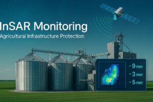 InSAR monitoring for agricultural infrastructure