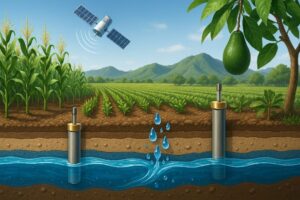 como monitorear agua subterranea para cultivos