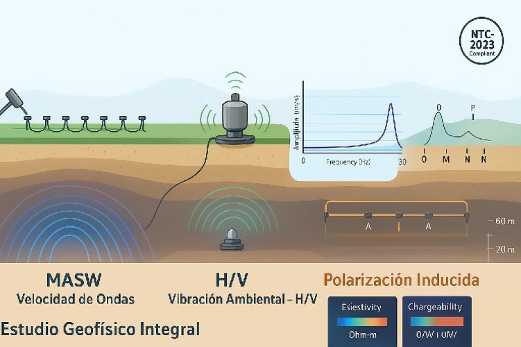 ANÁLISIS MULTICANAL DE ONDAS SUPERFICIALES (MASW)