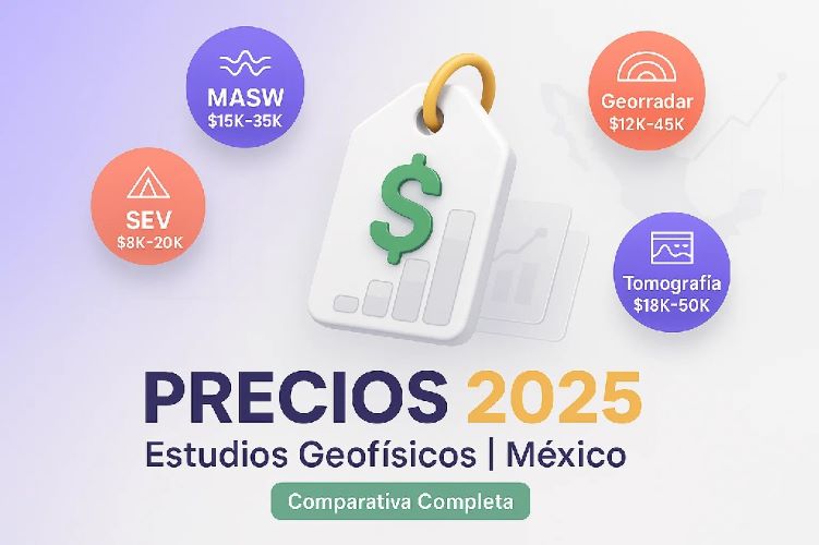 precio de estudios geofísicos