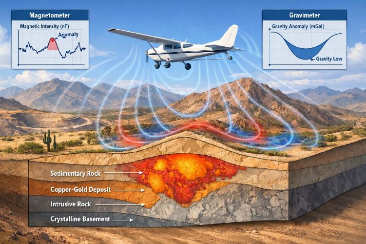 LEVANTAMIENTOS GEOFÍSICOS AÉREOS