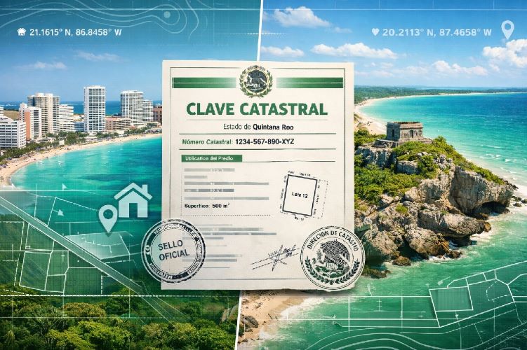claves catastrales en Quintana Roo